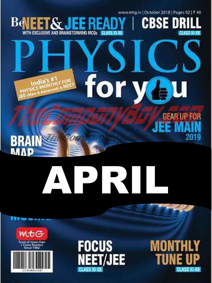 [PDF] DOWNLOAD MTG PHYSICS FOR YOU PDF 2019-2020 (JAN-DEC) | TheCompanyBoy