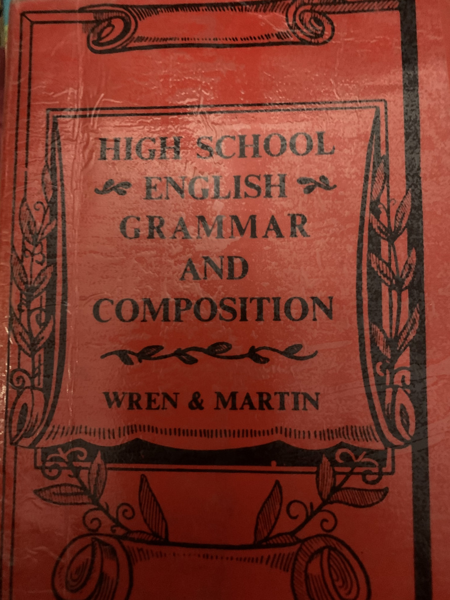 wren and martin english grammar book online download free