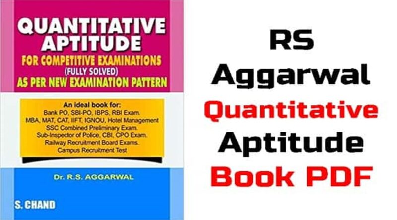 rs aggarwal quantitative aptitude book cost